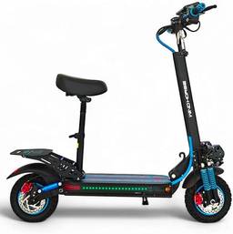 Windhorse H5 Pro Electric Scooter – 1200W, 48V, & 41 km Range - Black - Image 2 (thumbnail)