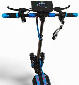 Windhorse H5 Pro Electric Scooter – 1200W, 48V, & 41 km Range - Black - Image 4 (thumbnail)