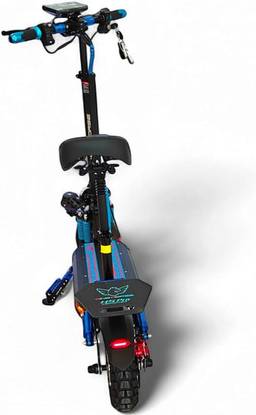 Windhorse H5 Pro Electric Scooter – 1200W, 48V, & 41 km Range - Black - Image 5 (thumbnail)