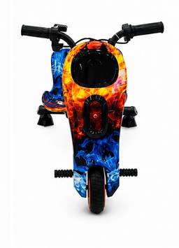 Cute Pink Music Drift Scooter for Kids – 350W 36V 4.4Ah - Fire Blue - Image 3 (thumbnail)