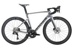 Bross Vagabond Aero 6SE - 105 Di2 Carbon Road Bike - Nano Silver - Image 1 (thumbnail)
