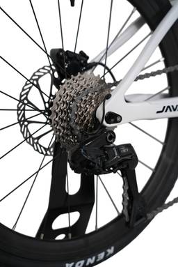 JAVA CL-CB Carbon Mini Velo Road Bike - LTWOO ER7 - Shell White - Image 3 (thumbnail)