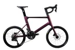 JAVA CL-CB Carbon Mini Velo Road Bike - LTWOO ER7 - Primula Purpurea - Image 13 (thumbnail)