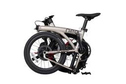 JAVA NEO 12-Speed E-Shifter Triple-Fold Bike - 16 Inch - Titanium - Image 2 (thumbnail)