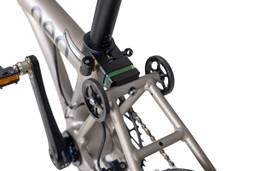 JAVA NEO 12-Speed E-Shifter Triple-Fold Bike - 16 Inch - Titanium - Image 10 (thumbnail)