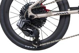 JAVA NEO 12-Speed E-Shifter Triple-Fold Bike - 16 Inch - Titanium - Image 13 (thumbnail)