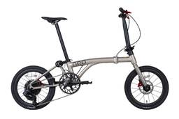 JAVA NEO 12-Speed E-Shifter Triple-Fold Bike - 16 Inch - Titanium - Image 1 (thumbnail)