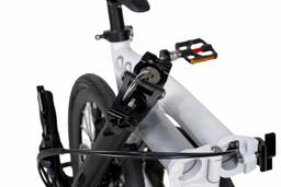 JAVA NEO 9-Speed Triple-Fold Bike - 16 Inch - Titanium - Image 6 (thumbnail)