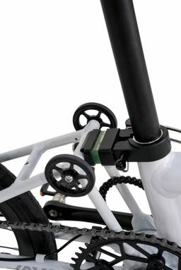 JAVA NEO 9-Speed Triple-Fold Bike - 16 Inch - Titanium - Image 7 (thumbnail)
