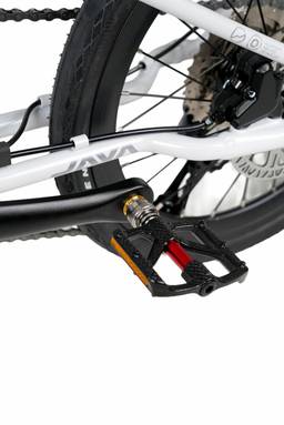 JAVA NEO 9-Speed Triple-Fold Bike - 16 Inch - Titanium - Image 8 (thumbnail)