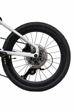 JAVA NEO 9-Speed Triple-Fold Bike - 16 Inch - Titanium - Image 12 (thumbnail)