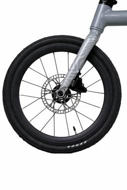 JAVA NEO 9-Speed Triple-Fold Bike - 16 Inch - Titanium - Image 13 (thumbnail)