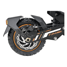 Kugoo F1 Pro Max Electric Scooter - 1600W 48V 22.4Ah Dual Motor - Orange/Black - Image 4 (thumbnail)