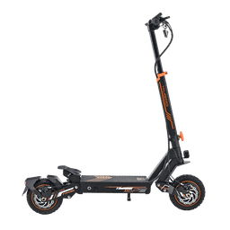 Kugoo F1 Pro Max Electric Scooter - 1600W 48V 22.4Ah Dual Motor - Orange/Black - Image 7 (thumbnail)