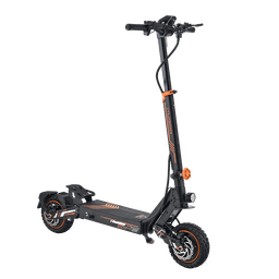 Kugoo F1 Pro Max Electric Scooter - 1600W 48V 22.4Ah Dual Motor - Orange/Black - Image 8 (thumbnail)
