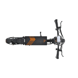 Kugoo F1 Pro Max Electric Scooter - 1600W 48V 22.4Ah Dual Motor - Orange/Black - Image 9 (thumbnail)