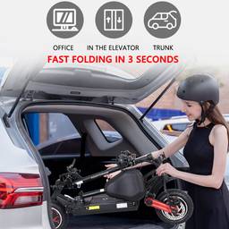 Kugoo G Booster Electric Scooter - 1600W 48V 20.8Ah - Standard - Image 4 (thumbnail)