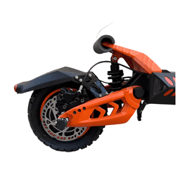 Kugoo G3 Plus Electric Scooter - 2400W 52V 23Ah - Orange - Image 4 (thumbnail)