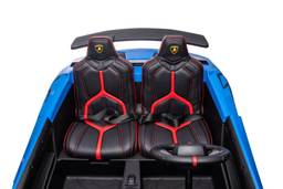 Lamborghini Licensed XXL Kids Electric Ride-On Car - 24V 2-Seater - Blue - Image 10 (thumbnail)