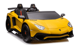 Lamborghini Licensed XXL Kids Electric Ride-On Car - 24V 2-Seater - Yellow - Image 17 (thumbnail)
