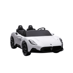 Maserati MC20 Kids Electric Ride-On Car - 24V 14Ah 2-Seater - White - Image 4 (thumbnail)