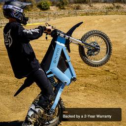 Tuttio Soleil 01 Electric Dirt Bike - 3000W 48V 21Ah - Blue - Image 14 (thumbnail)