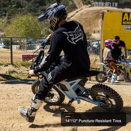 Tuttio Soleil 01 Electric Dirt Bike - 3000W 48V 21Ah - Blue - Image 16 (thumbnail)