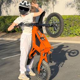 Tuttio Soleil 01 Electric Dirt Bike - 3000W 48V 21Ah - Lava Orange - Image 3 (thumbnail)