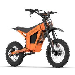 Tuttio Soleil 01 Electric Dirt Bike - 3000W 48V 21Ah - Lava Orange - Image 9 (thumbnail)