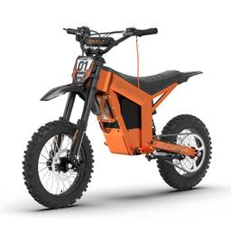 Tuttio Soleil 01 Electric Dirt Bike - 3000W 48V 21Ah - Lava Orange - Image 10 (thumbnail)