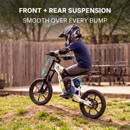 Windhorse P6 Electric Dirt Bike - 250W 36V 10Ah - Black - Image 8 (thumbnail)