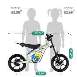Windhorse P6 Electric Dirt Bike - 250W 36V 10Ah - Black - Image 24 (thumbnail)