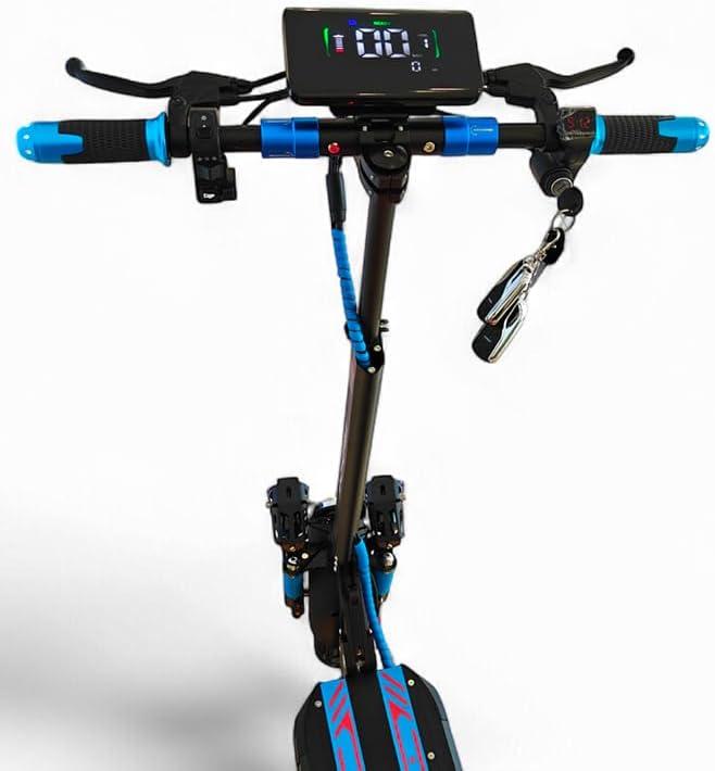 Windhorse H5 Pro Electric Scooter – 1200W, 48V, & 41 km Range - Black - Image 4