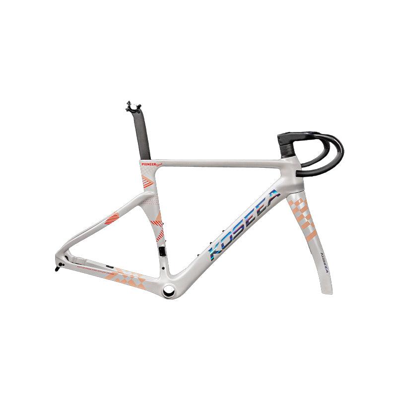 Kossea Pioneer Sport - 105 Di2 Carbon Road Bike - Crimson Silk Purple - Image 36