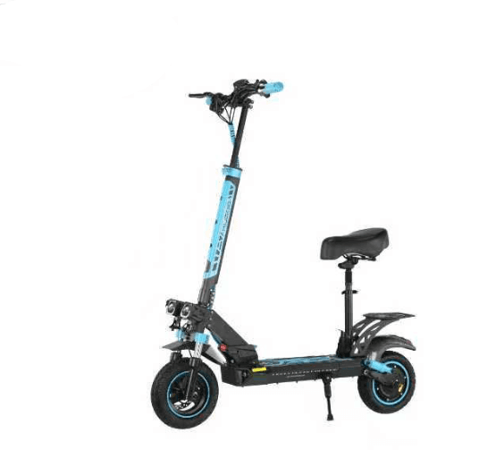 Kugoo D11 Pro Electric Scooter - 900W 48V 13Ah - Blue - Image 2