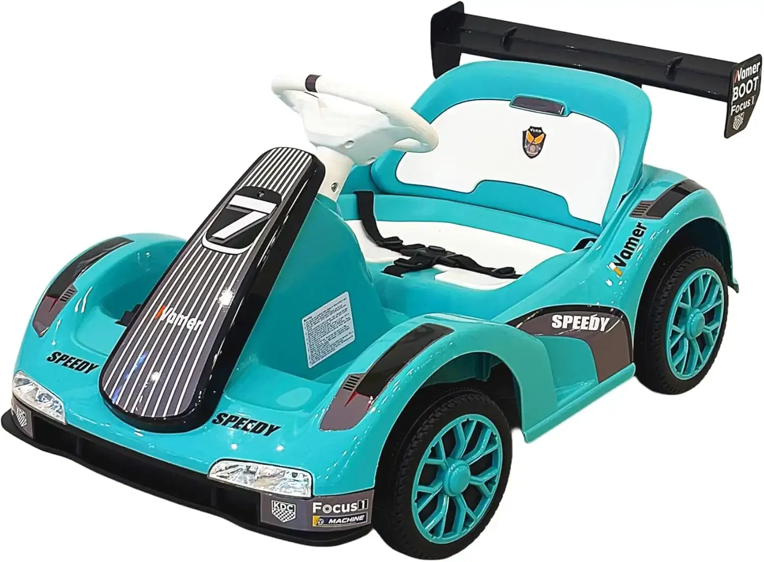 Kids Electric Sport Go Kart with Music and Headlights (Age 3-6) - Electric scooter product image