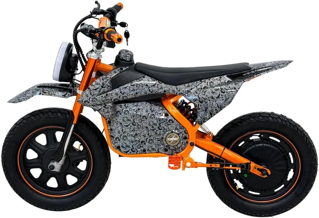 48V Kids Motocross Electric Bike – Off-Road Dirt Bike Ages 7-14 - Electric scooter product image