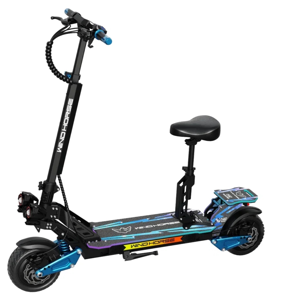 Windhorse H8 Dual Motor Electric Scooter With Seat - Electric scooter product image