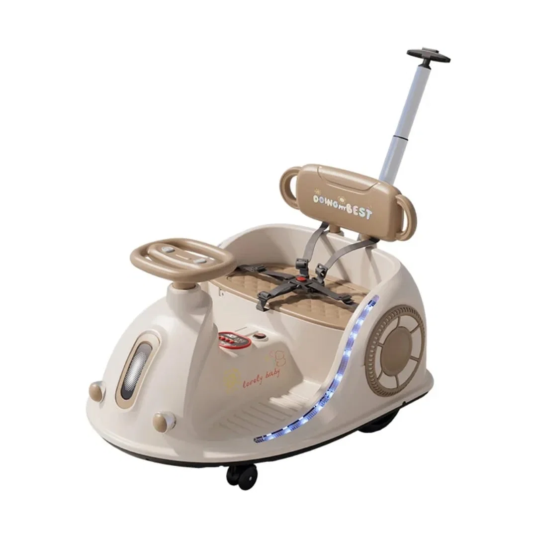 Kids Electric Bumper Car with 360° Swivel Wheels – Remote & Parent Handle - Electric scooter product image