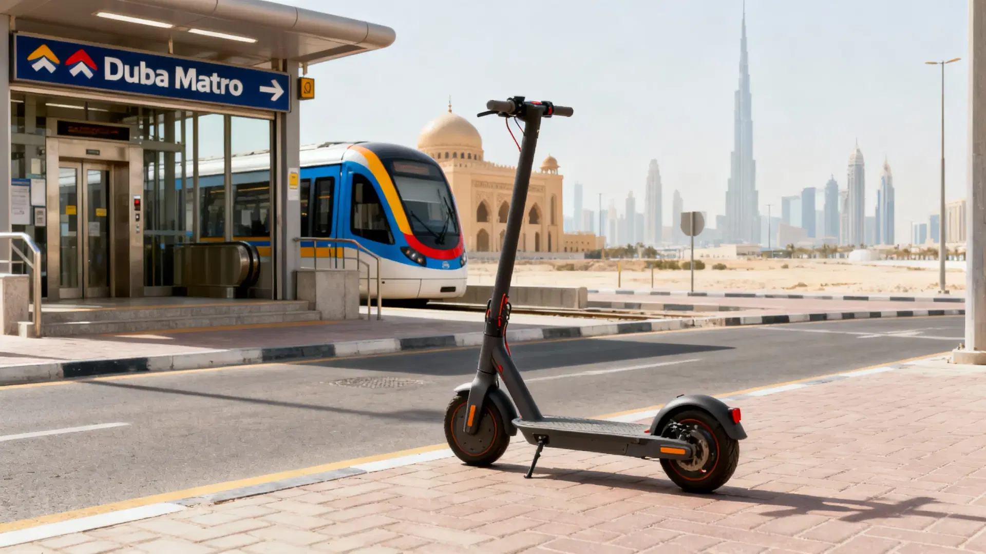 Electric Scooters & Dubai Metro: Complete Guide 2025