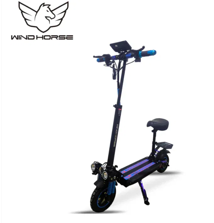 Windhorse H5 Pro Electric Scooter – 1200W, 48V, & 41 km Range Windhorse H5 Pro Electric Scooter – 1200W, 48V, & 41 km Range - Electric scooter product image