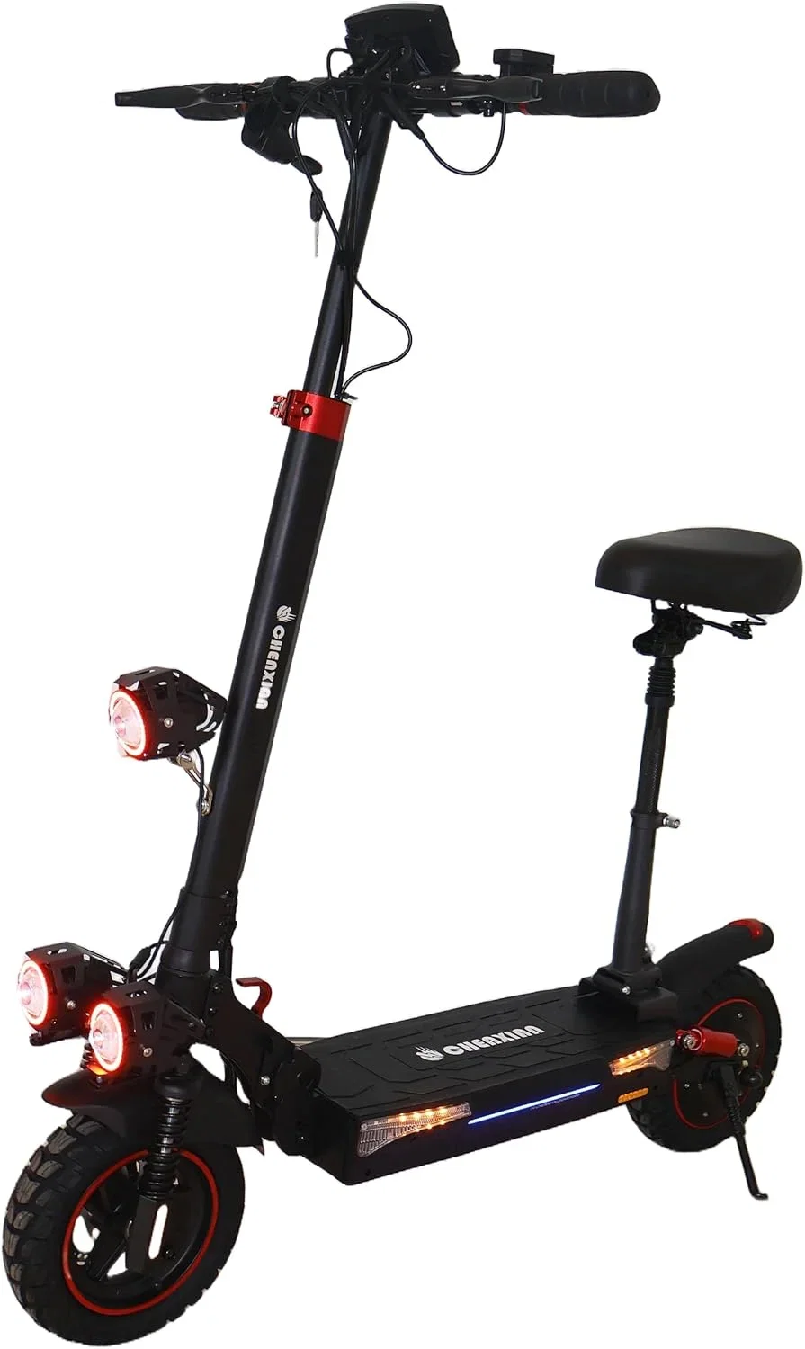 T4 Electric Scooter with Seat - 2000W 48V 13Ah T4 Electric Scooter with Seat - 2000W 48V 13Ah - Electric scooter product image