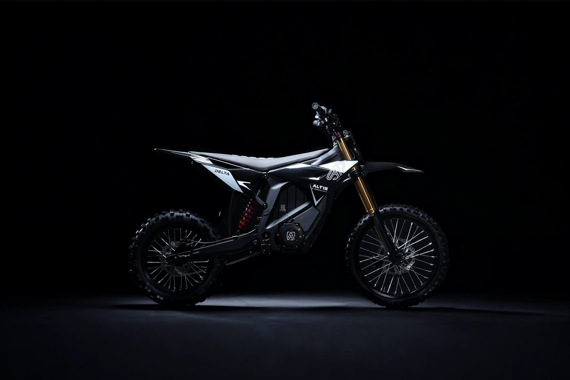Altis Delta Y3a Black 17 14 Altis Delta Electric Dirt Bike - 13kW 72V 35Ah - Black - Image 2