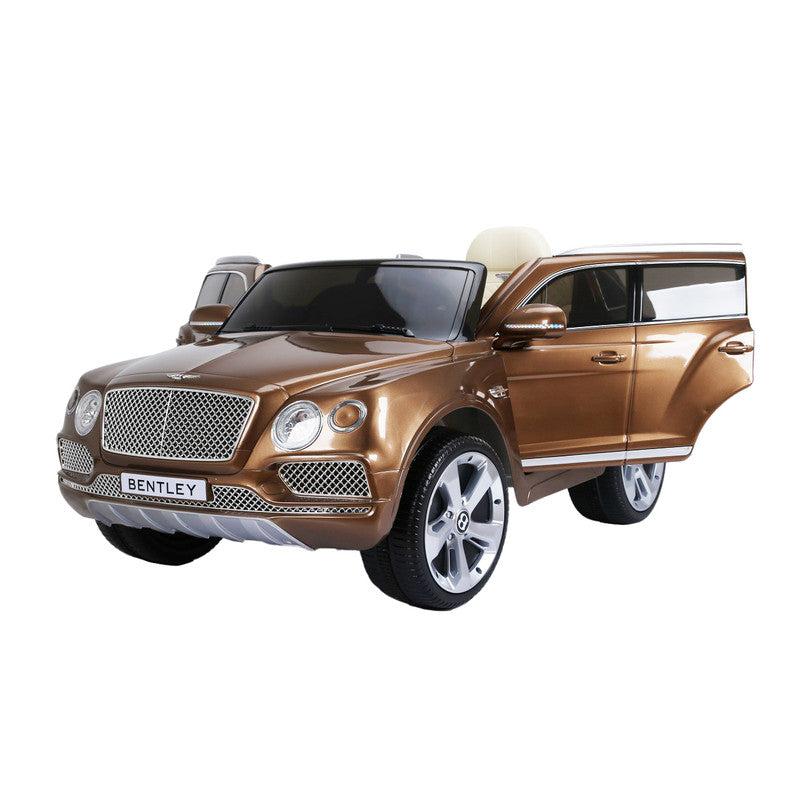 Lbc2158dx Br Bentley Bentayga Kids Electric Ride-On Car - 12V Dual Motor - Bronze - Image 2
