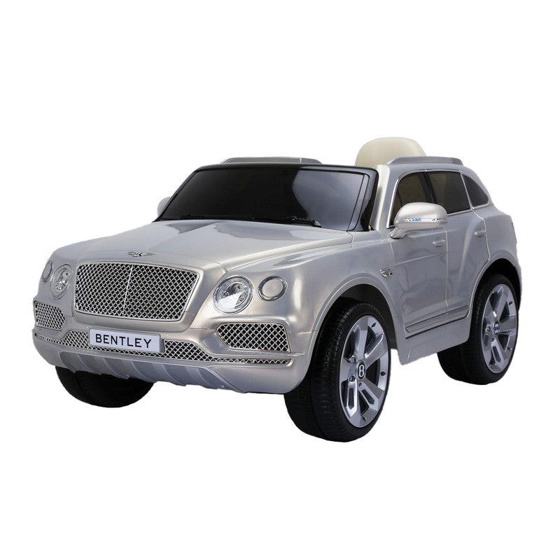 Lbc2158dx Sl Bentley Bentayga Kids Electric Ride-On Car - 12V Dual Motor - Silver - Image 7