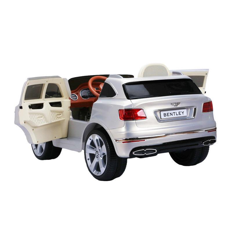 Lbc2158dx Sl Bentley Bentayga Kids Electric Ride-On Car - 12V Dual Motor - Silver - Image 8