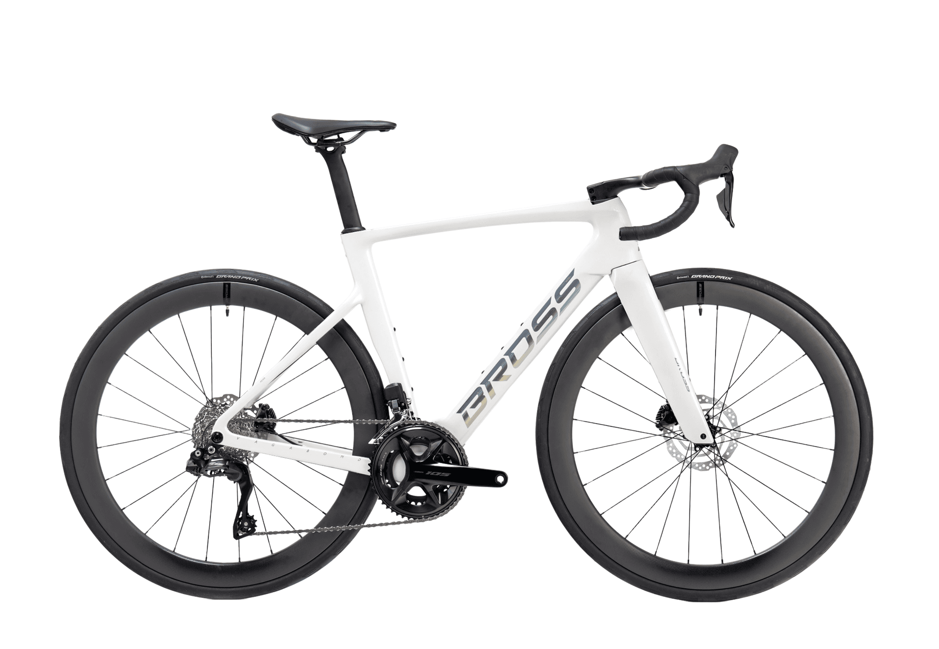 Bross Vagabond Aero 6i 2026 105 Di2 Carbon Road Bike Blue Bross Vagabond Aero 6i 2026 - 105 Di2 Carbon Road Bike - Blue - Image 3