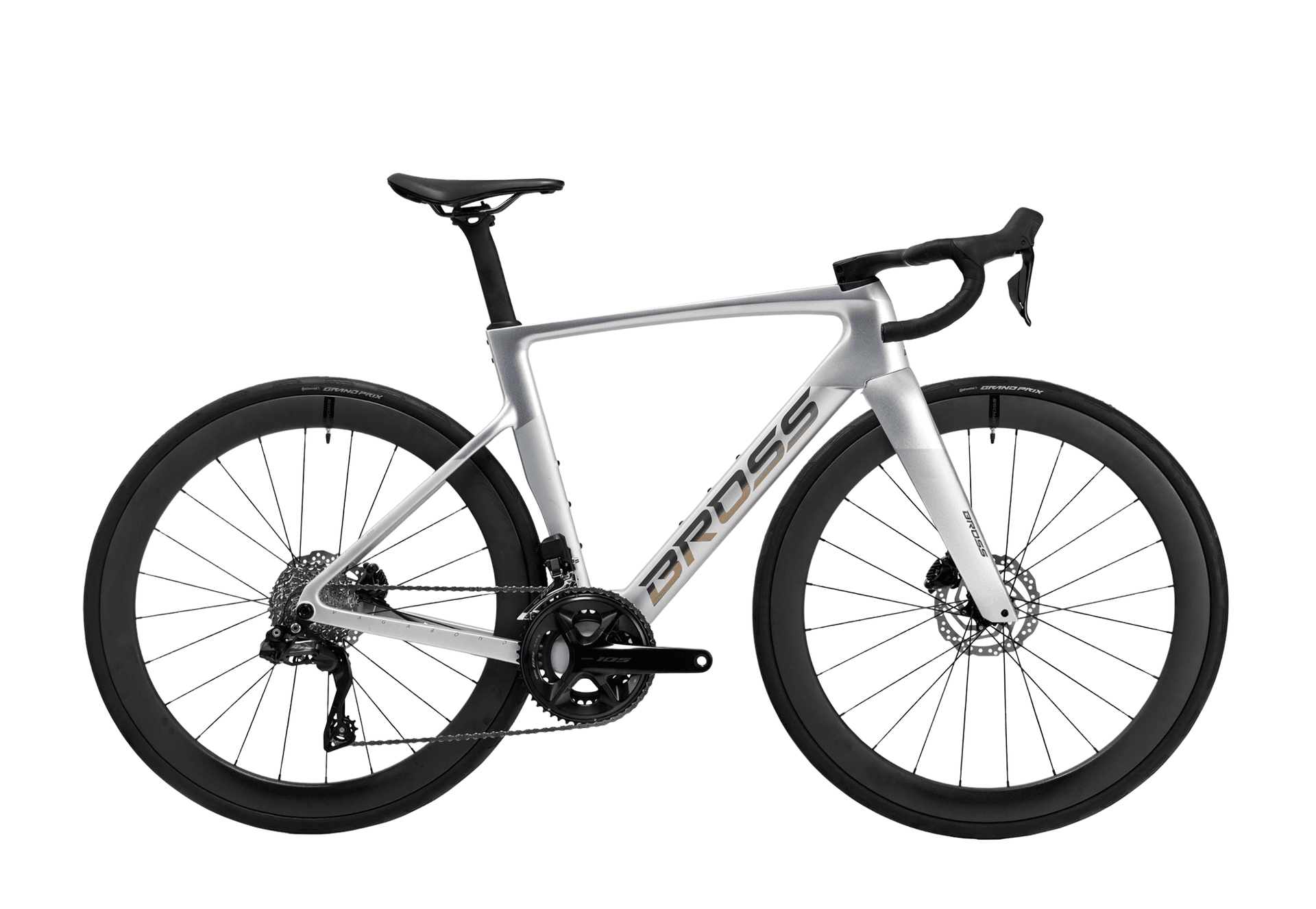 Bross Vagabond Aero 6i 2026 105 Di2 Carbon Road Bike Blue Bross Vagabond Aero 6i 2026 - 105 Di2 Carbon Road Bike - Blue - Image 4