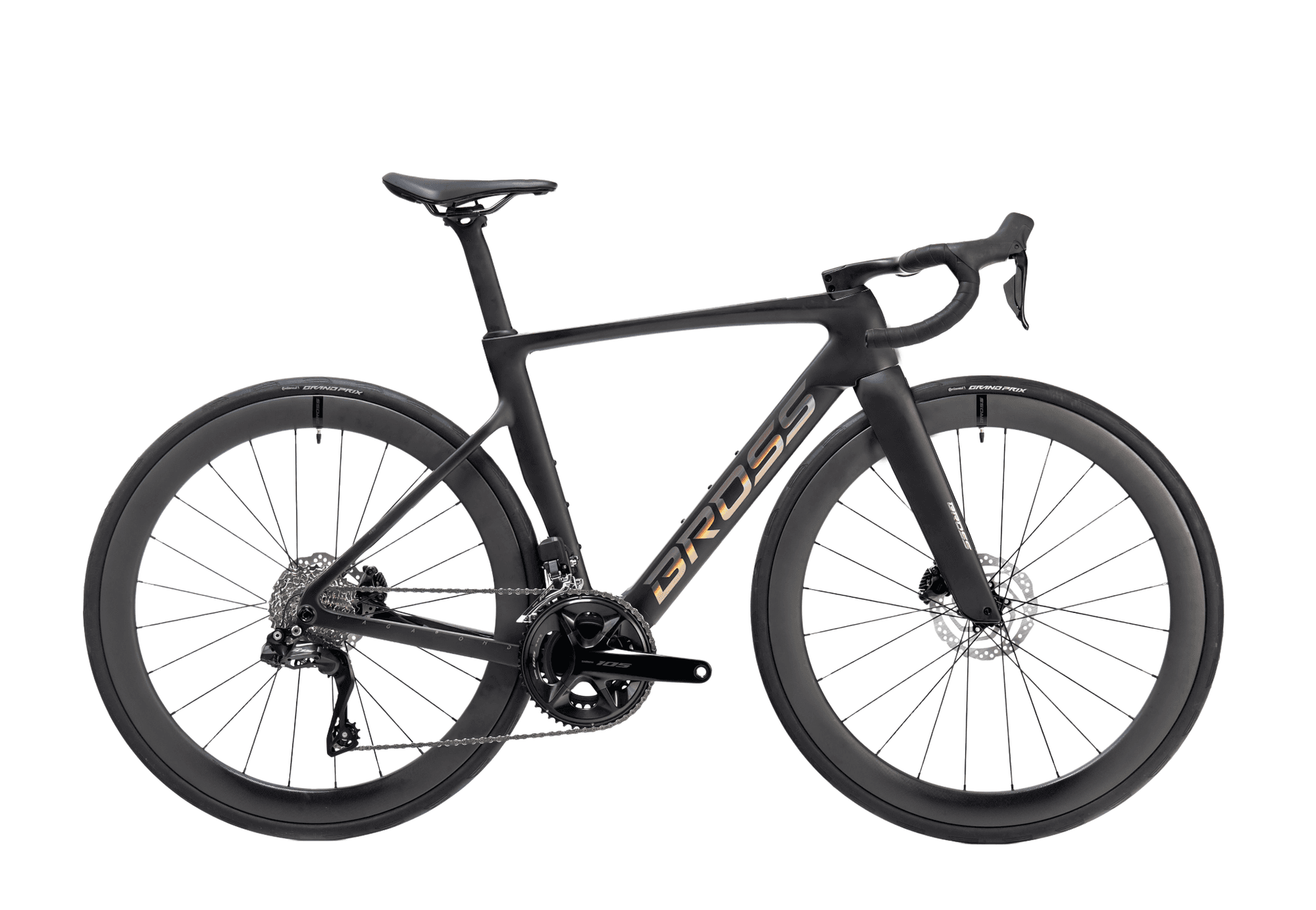 Bross Vagabond Aero 6i 2026 105 Di2 Carbon Road Bike Blue Bross Vagabond Aero 6i 2026 - 105 Di2 Carbon Road Bike - Blue - Image 5