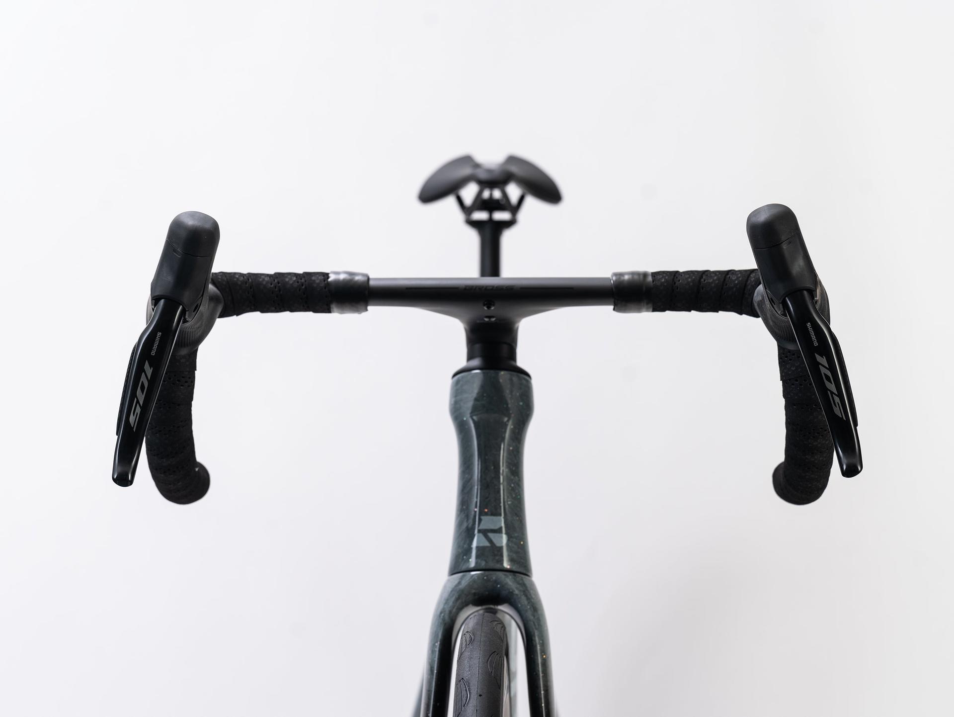 Bross Vagabond Aero 6se 105 Di2 Carbon Road Bike Space Grey Bross Vagabond Aero 6SE - 105 Di2 Carbon Road Bike - Space Grey - Image 41